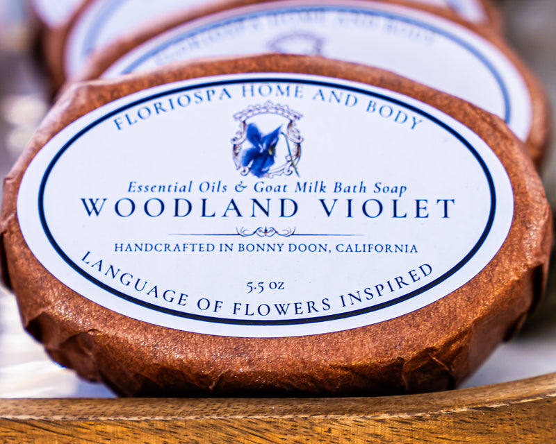 Woodland Violet Essential Oils & Goat Milk Bath Soap