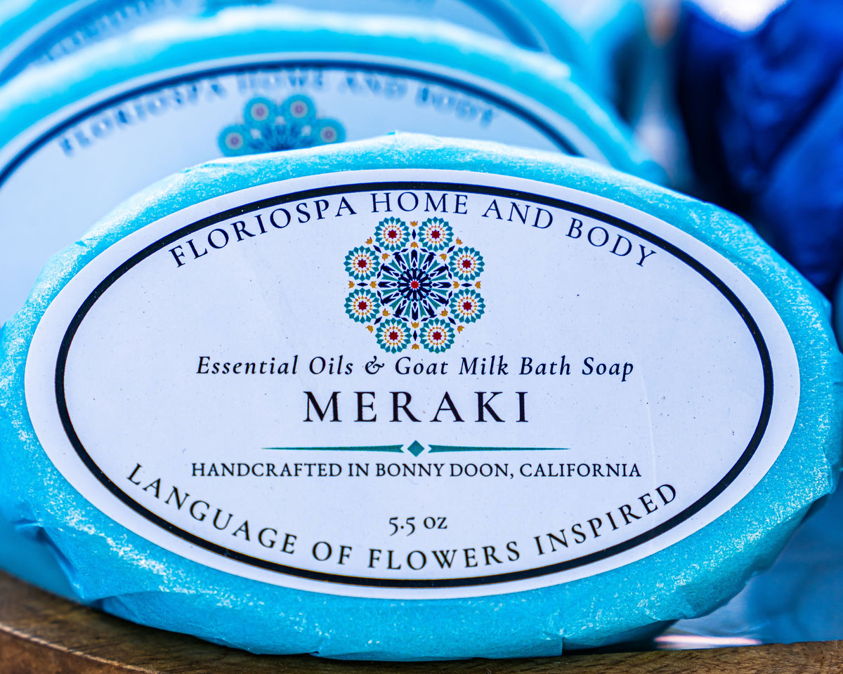 Meraki Essential Oils & Goat Milk Bath Soap